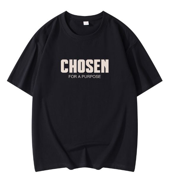 Unisex Black "Chosen for a Purpose" T-Shirt